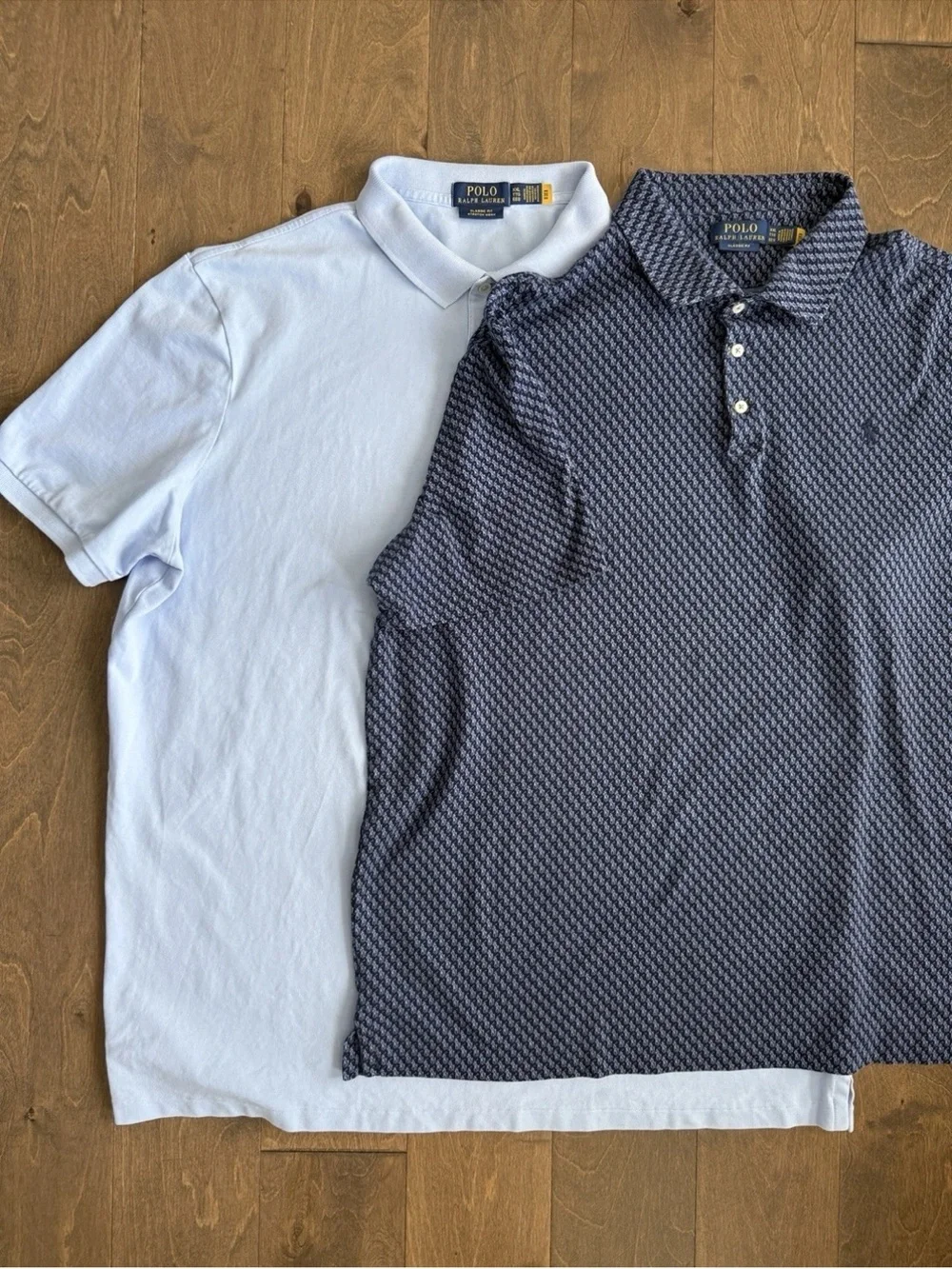 Lot Of 6 Polo Ralph Lauren Mens Short Sleeve Polo Shirts XXL, 2XLT, 2XB EUC
